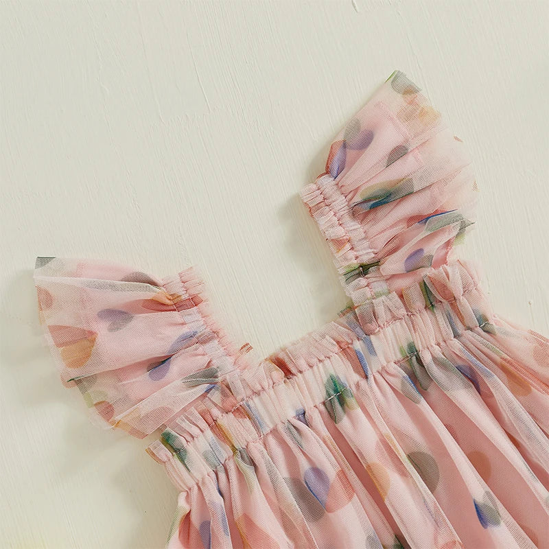 HEARTS Tulle Dress