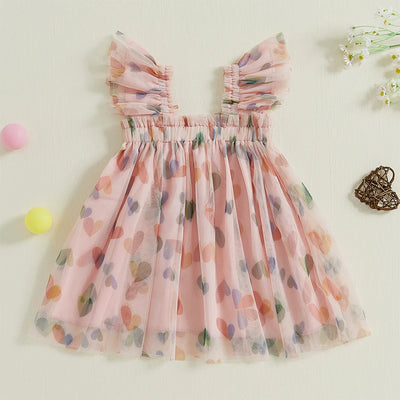 HEARTS Tulle Dress