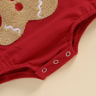 GINGERBREAD MAN Push Romper