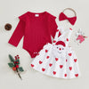 LOVE SANTA Overall Skirt Outfit