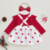 LOVE SANTA Overall Skirt Outfit