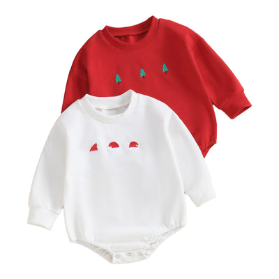 MINIMALIST CHRISTMAS Long-Sleeve Onesie