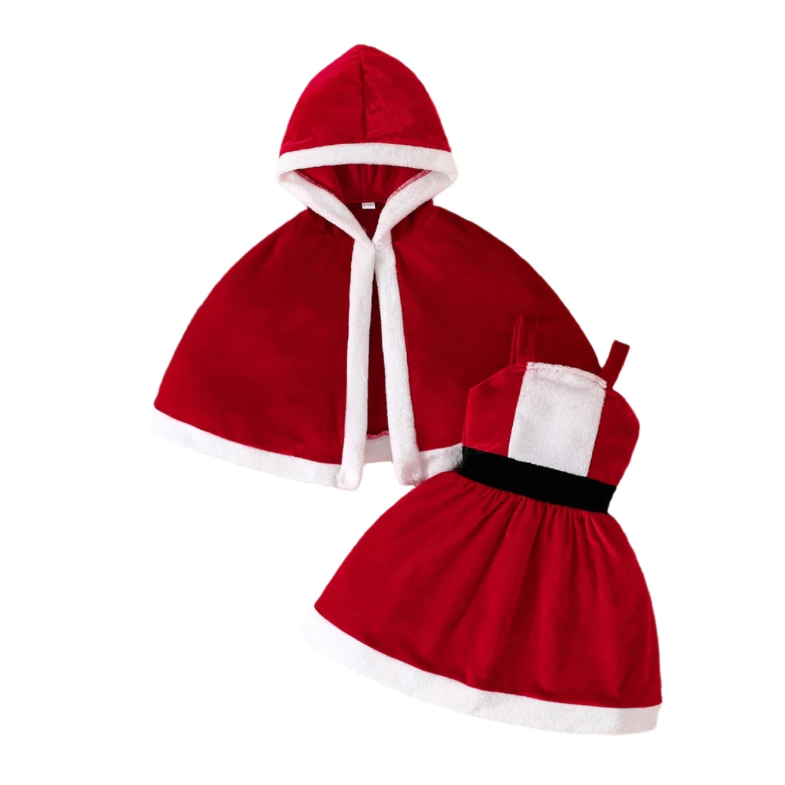 Hooded santa dress clearance