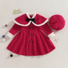 LITTLE MISS SANTA Coat with Beret