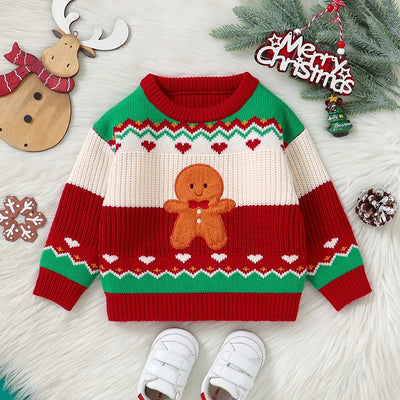 GINGERBREAD MAN Knitted Sweater