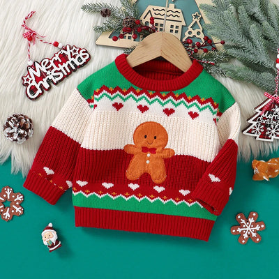 GINGERBREAD MAN Knitted Sweater