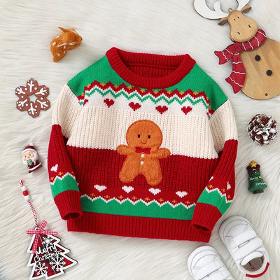 GINGERBREAD MAN Knitted Sweater