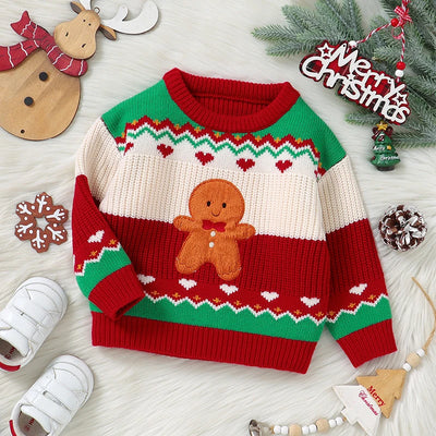 GINGERBREAD MAN Knitted Sweater