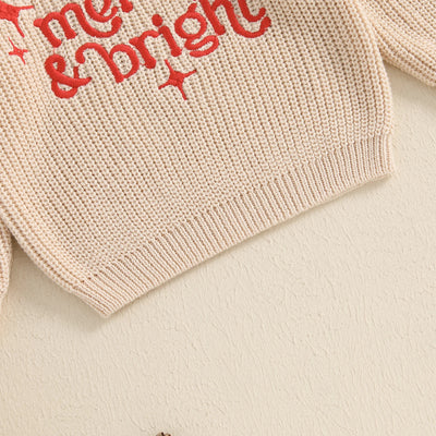 MERRY & BRIGHT Stars Knitted Sweater