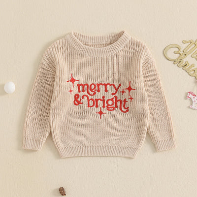 MERRY & BRIGHT Stars Knitted Sweater