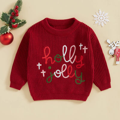 HOLLY JOLLY Knitted Sweater