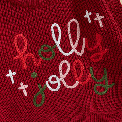 HOLLY JOLLY Knitted Sweater