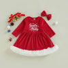 LITTLE MISS CLAUSE Dress with Headband