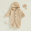 FLEECE Hooded Jumpsuit