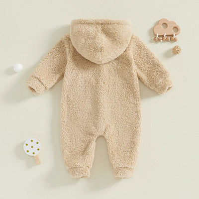 FLEECE Hooded Jumpsuit