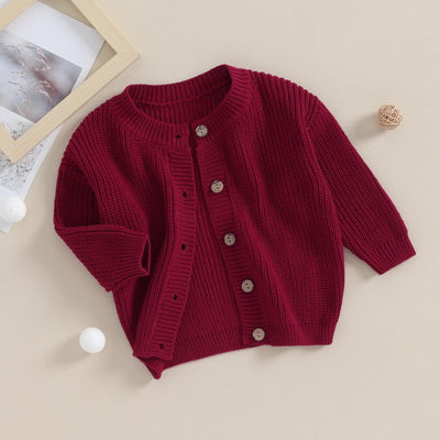 FALL VIBES Knitted Cardigan