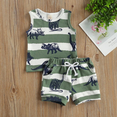 DINOSAUR Ribbed Summer Outfit