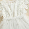 ANASTASIA Lace & Tulle Romper Dress