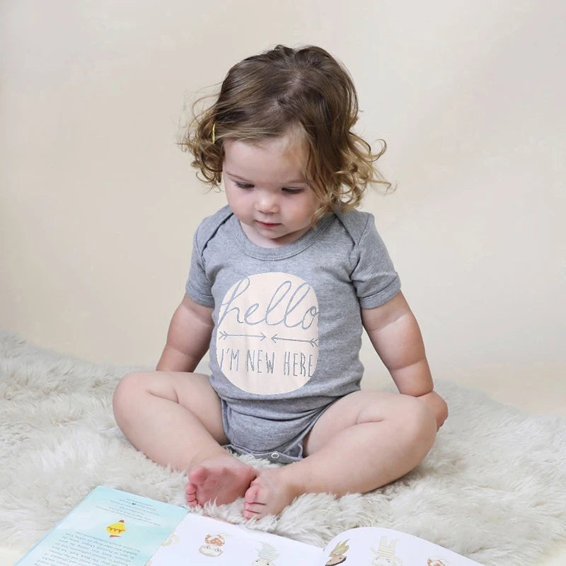 HI I'M NEW HERE Onesie