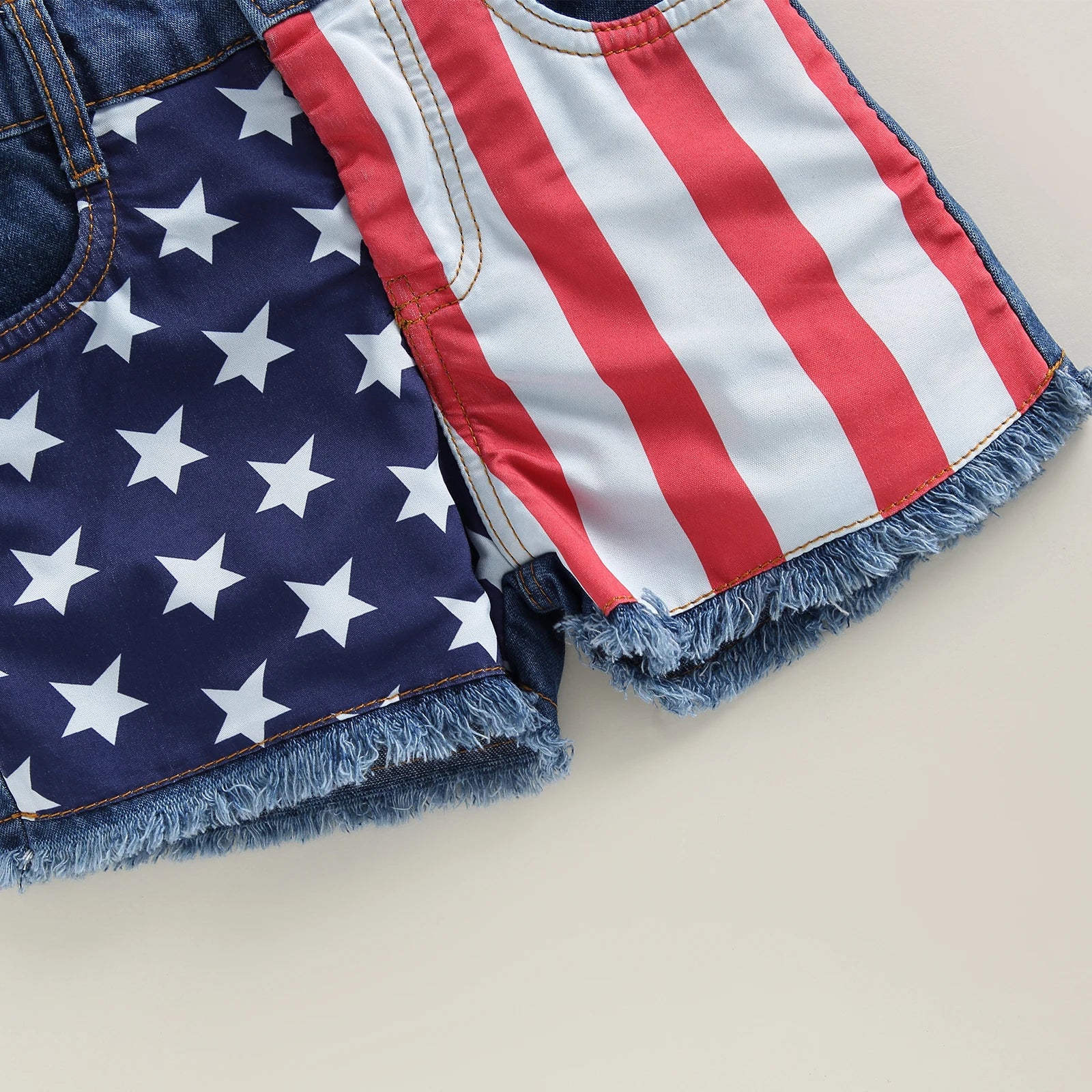 USA Tassel & Denim Outfit