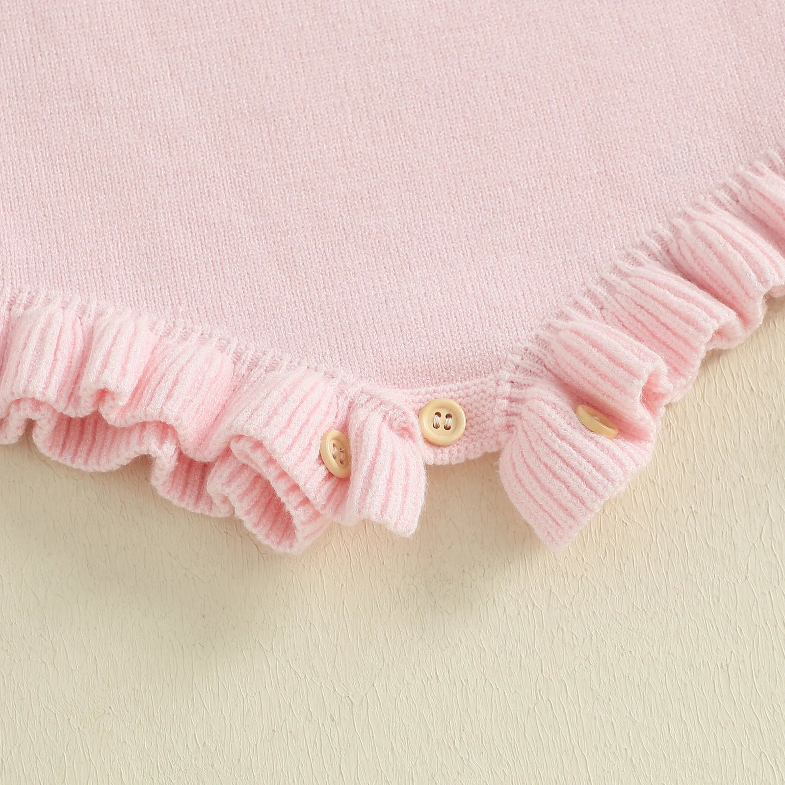 ALLISON Knitted Ruffle Romper