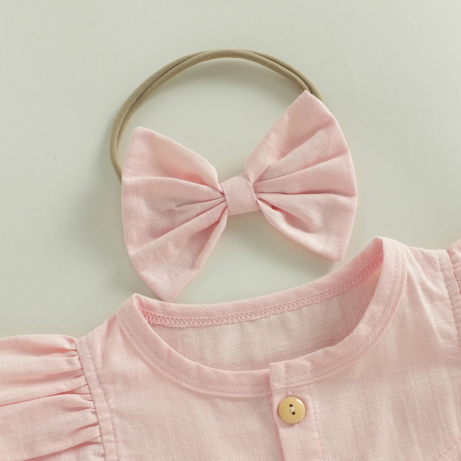 JOSIE Summer Jumpsuit with Headband