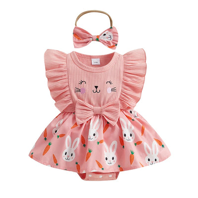 HAPPY BUNNY Dress Romper