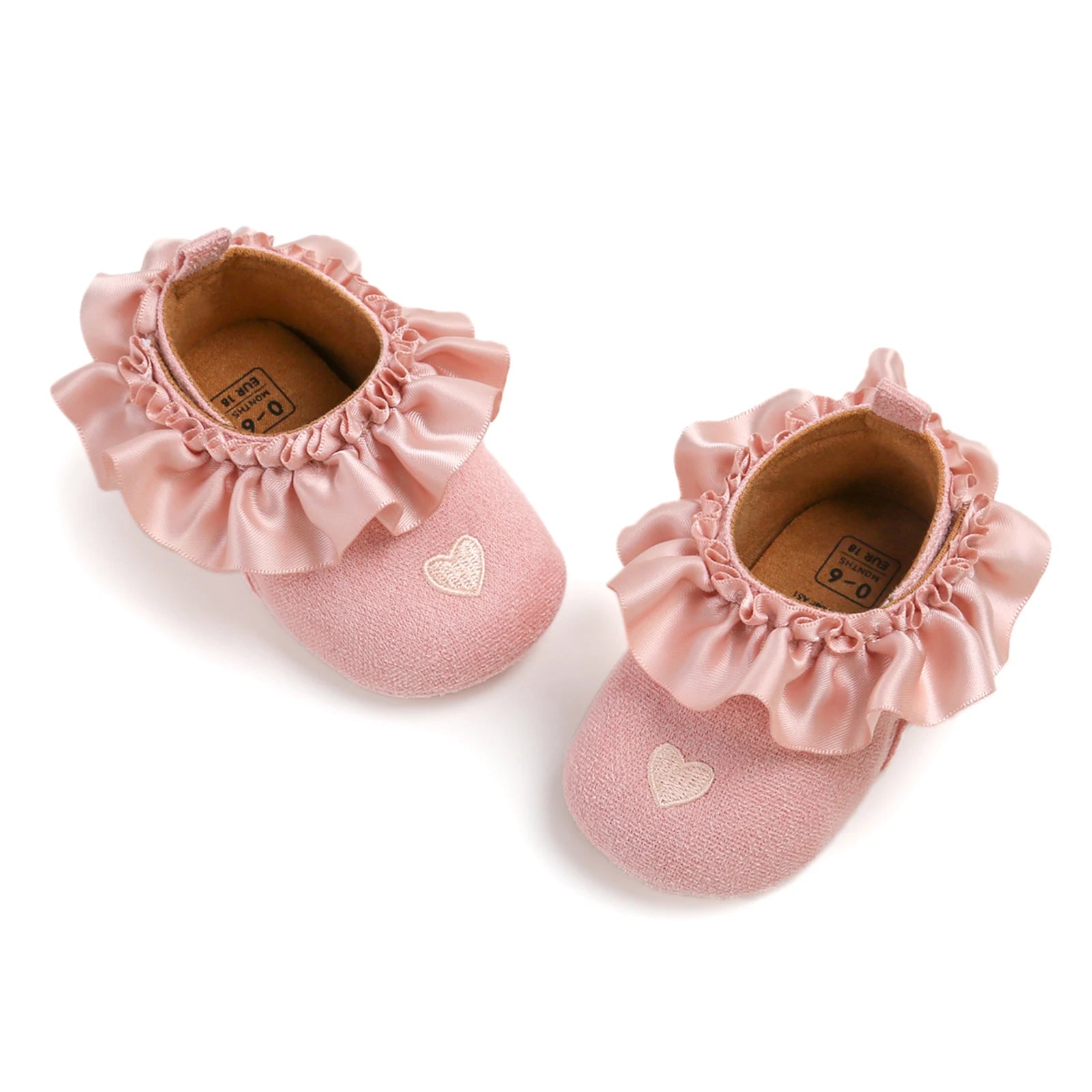 LITTLE HEART Ruffle Shoes