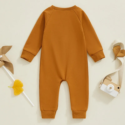 LITTLE TURKEY Brown Jumpsuit