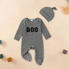 BOO Striped Jumpsuit