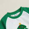 CHRISTMAS TREE White & Green Jumpsuit