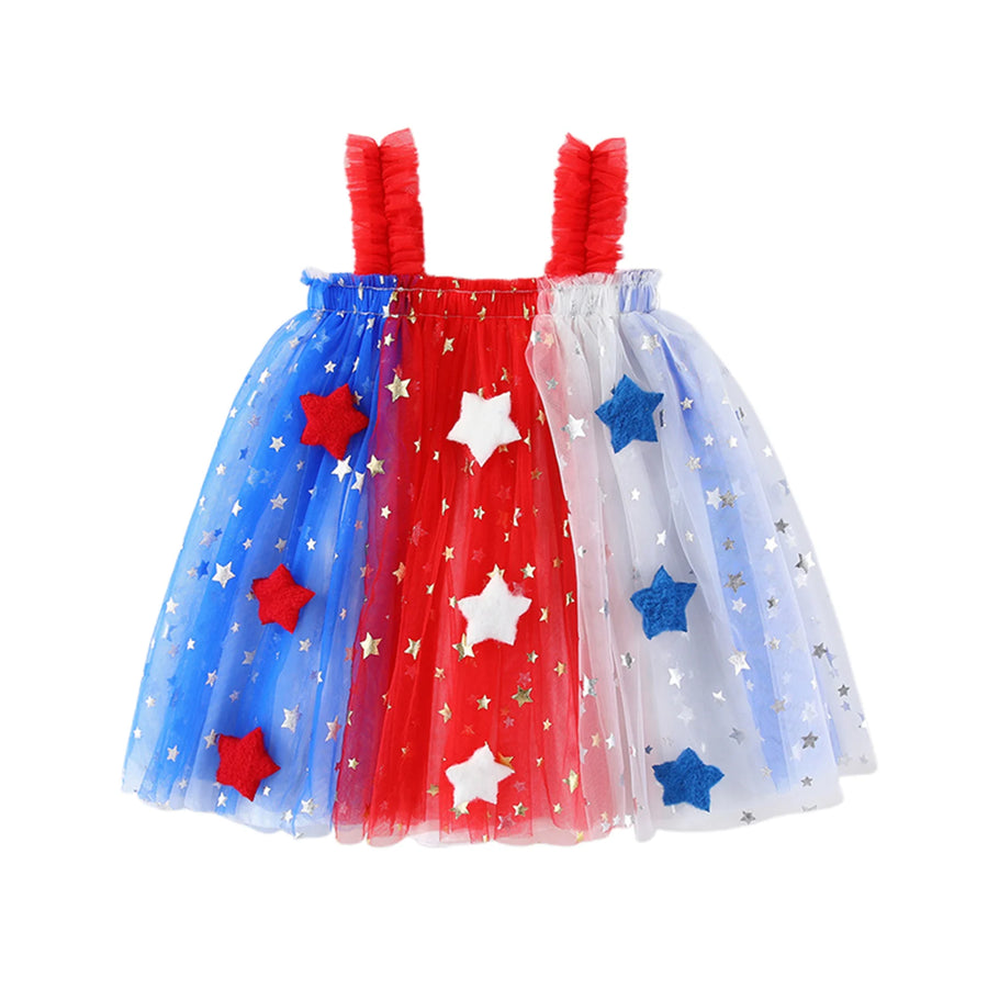 RED, WHITE & BLUE Tulle Dress