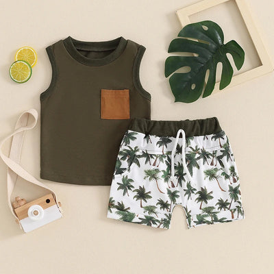 PALM TREES Tank Top Summer Outfit