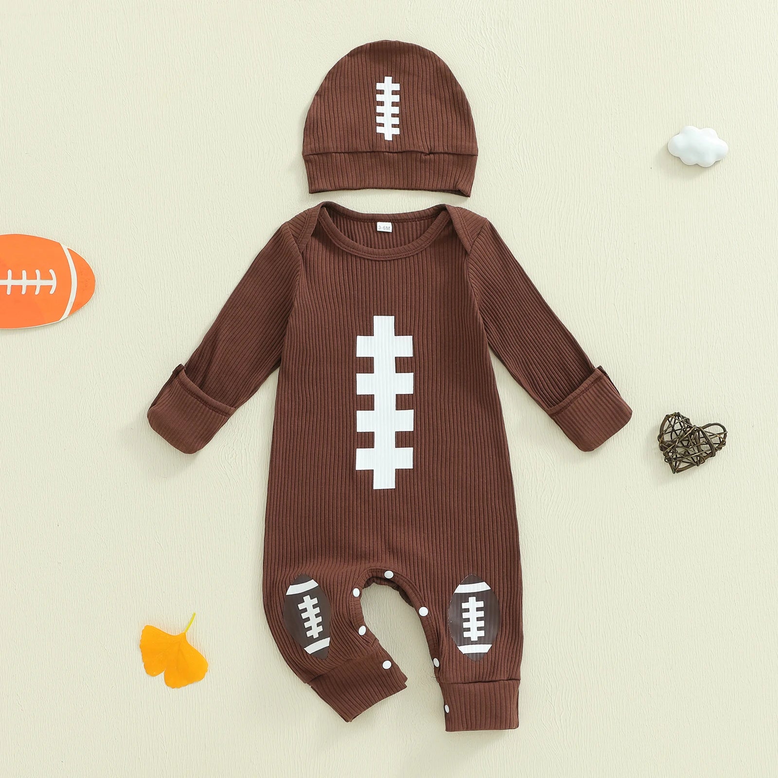 FOOTBALL Jumpsuit with Beanie