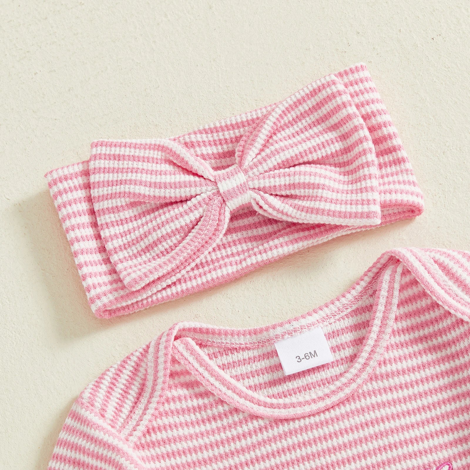 MAMA'S/DADDY'S GIRL Striped Jumpsuit