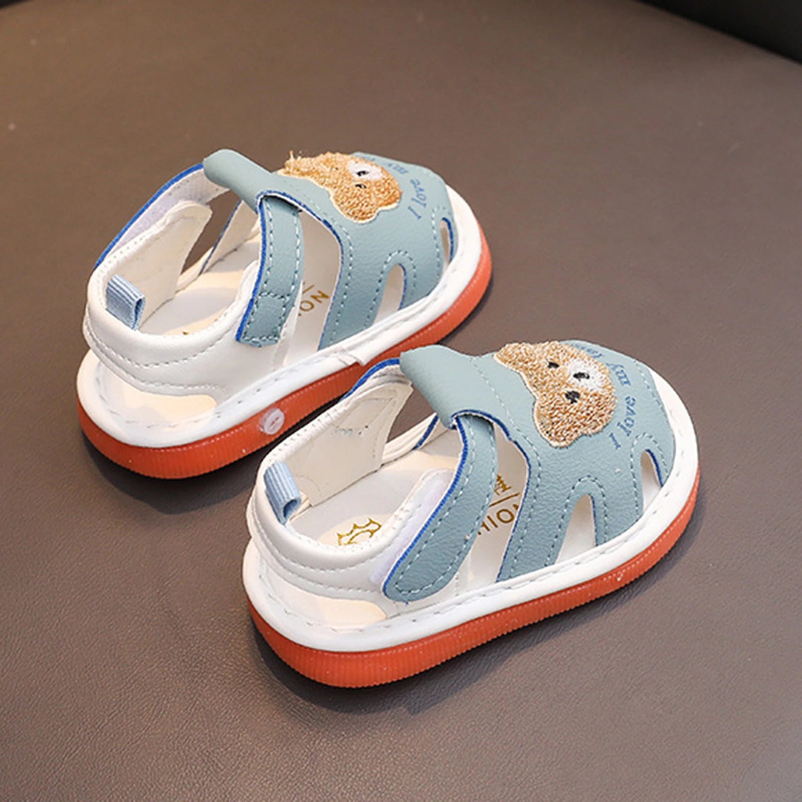 I LOVE MY FAMILY Bear Sandals