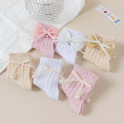 PEARL Bowtie Socks
