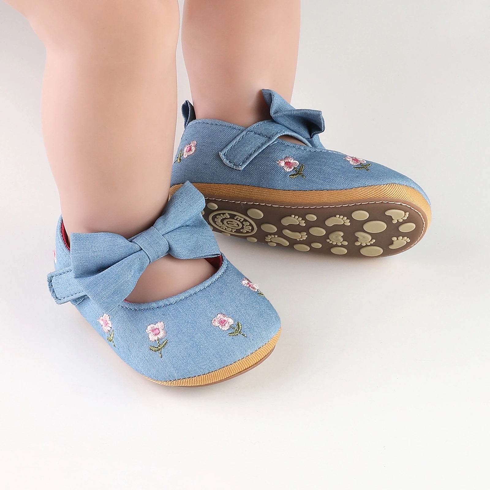 FLOWER Denim Shoes