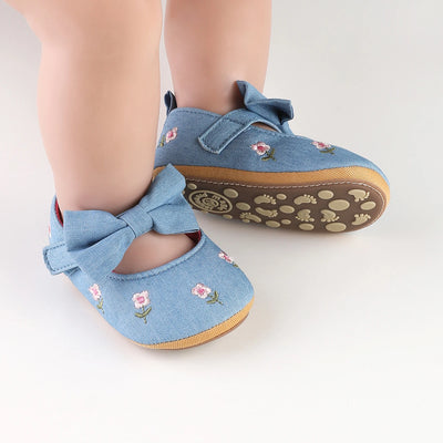 FLOWER Denim Shoes