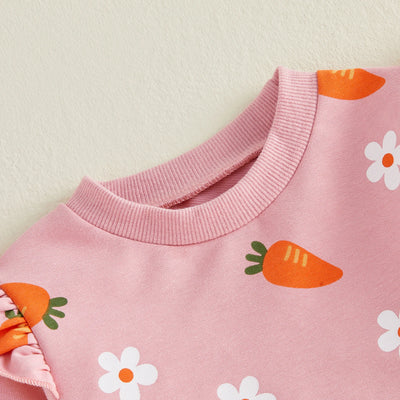 EASTER Pink Ruffle Outfit