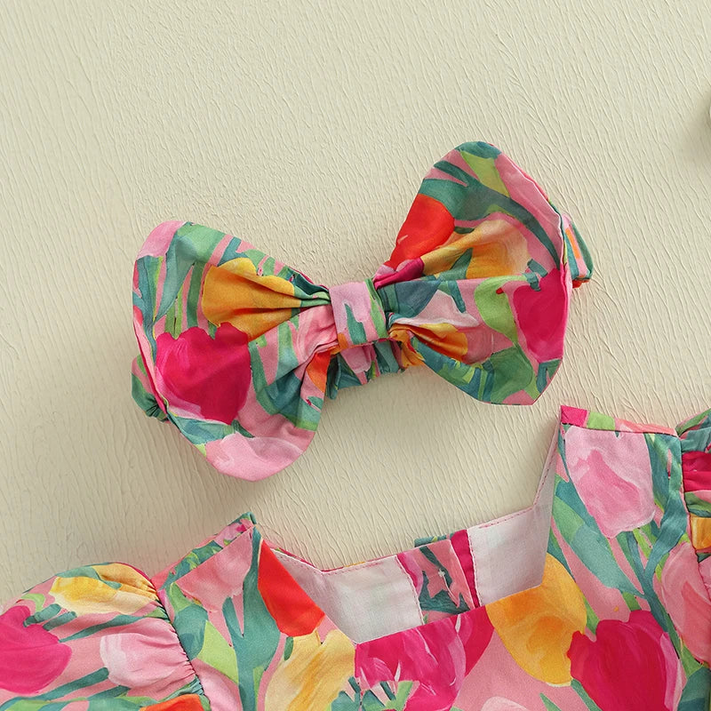 TULIP Bowtie Romper