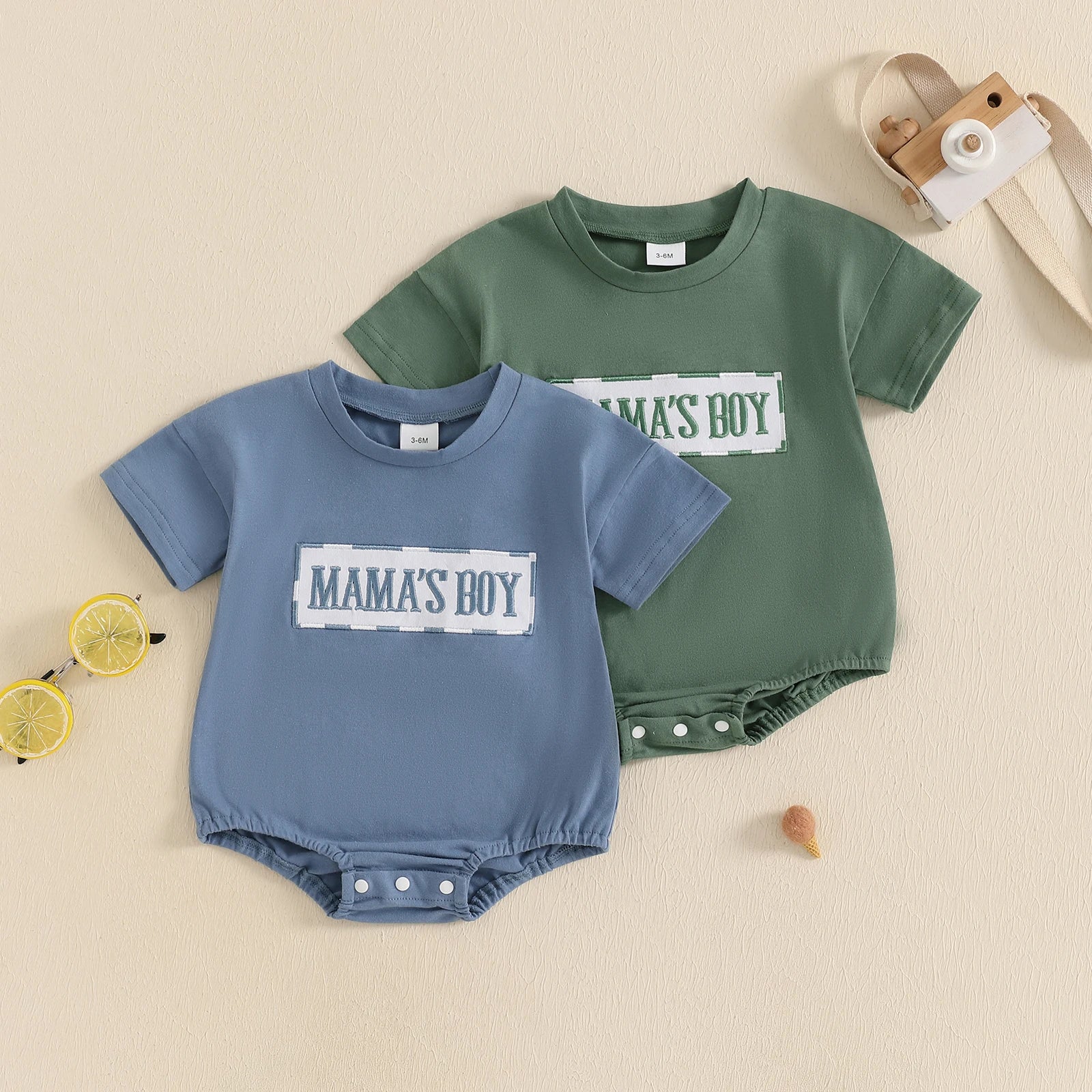 MAMA'S BOY T-Shirt Onesie