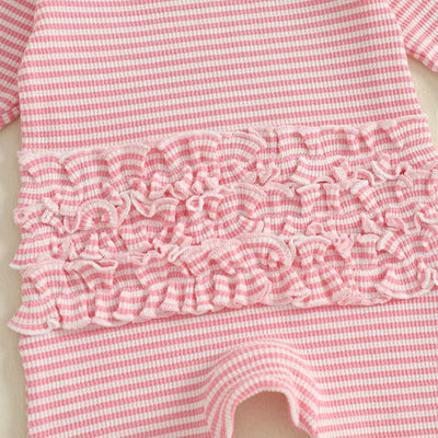 LITTLE SIS Striped Jumpsuit