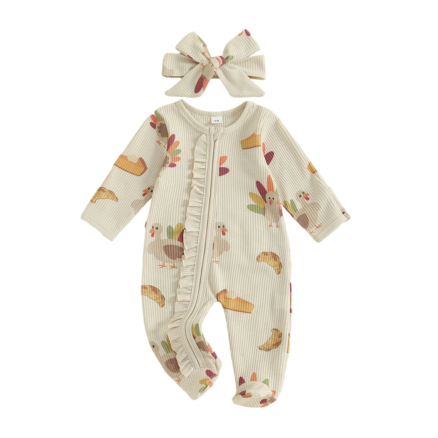 TURKEYS & PIES Ruffle Jumpsuit