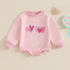 SWEETHEART Pink Long-Sleeve Onesie