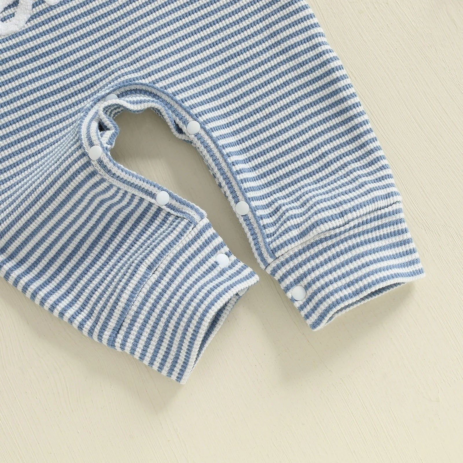 LITTLE BRO Striped Jumpsuit with Beanie