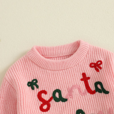 SANTA BABY Knitted Sweater