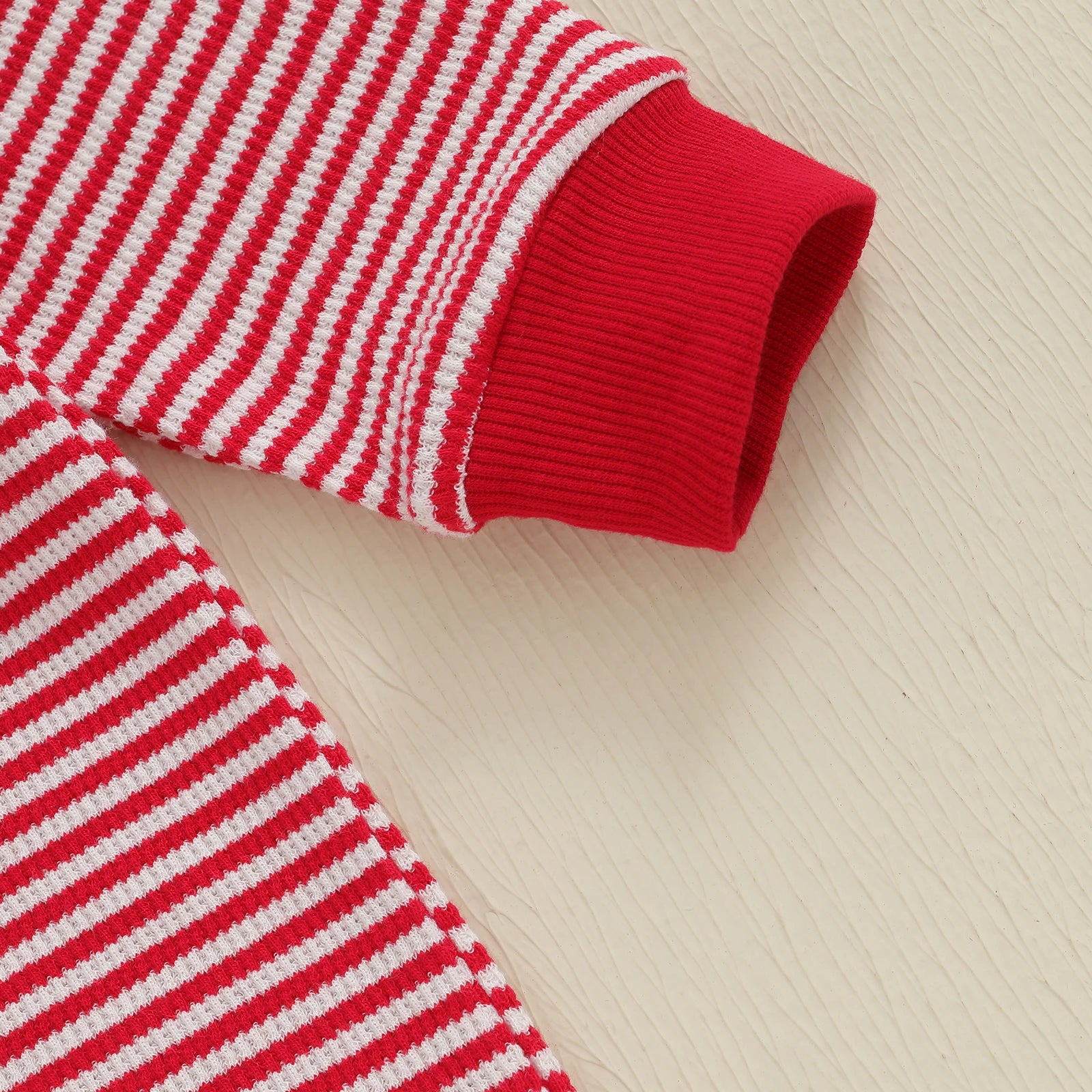 SANTA & RUDOLPH Striped Jumpsuit