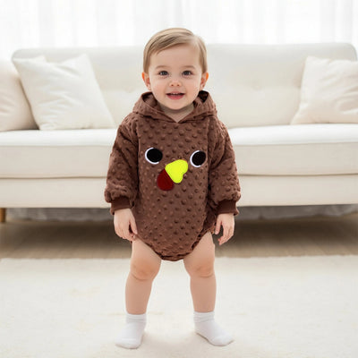 TURKEY Hooded Romper