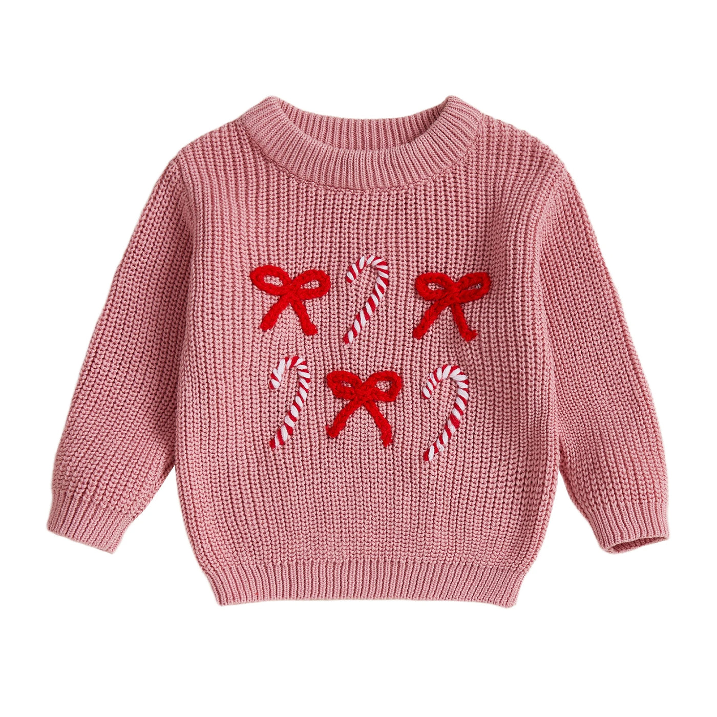 CANDY CANE Pink Knitted Sweater